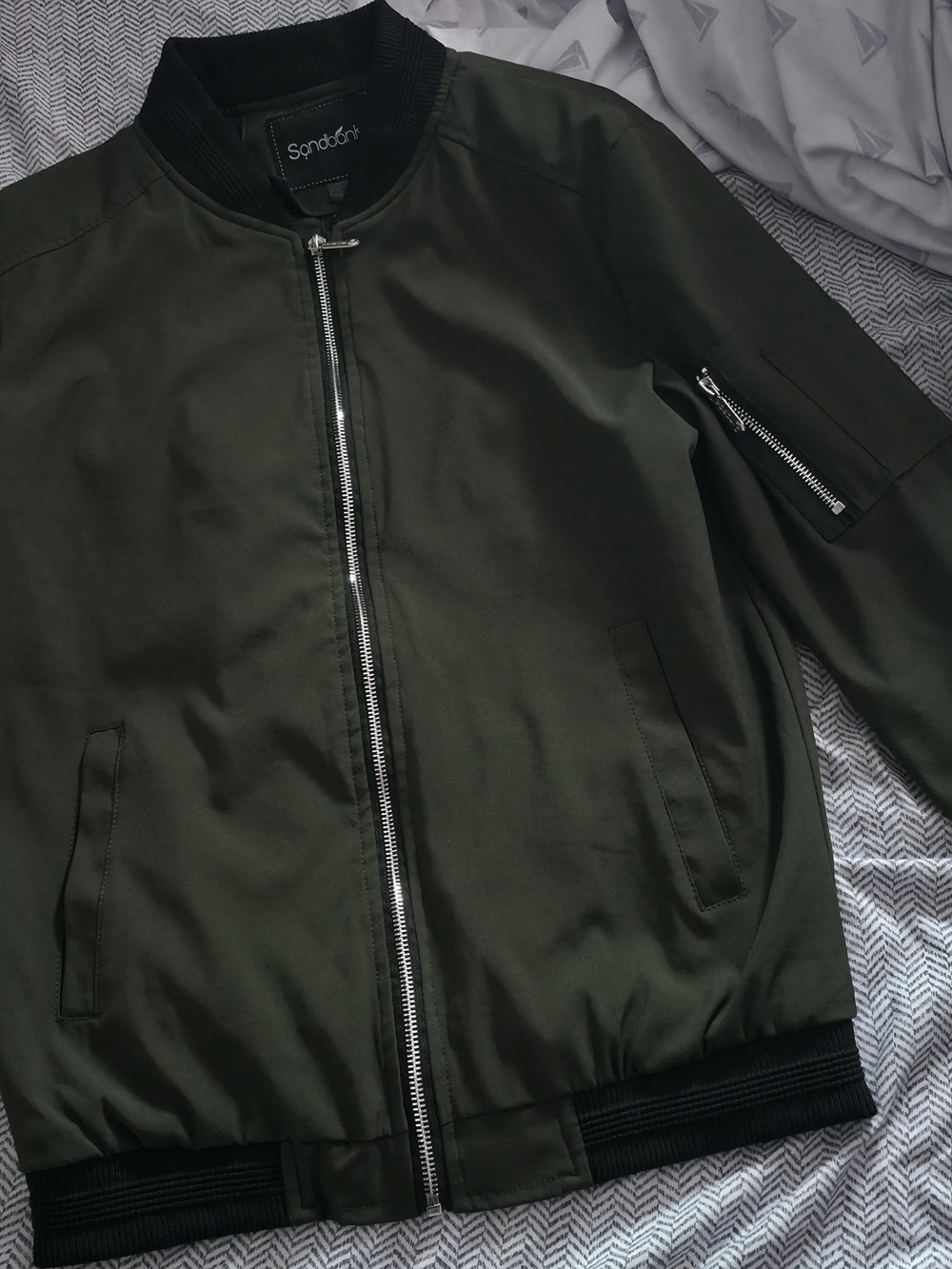 Men's Olive Lightweight Jacket